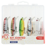 Sada Voblerov SRT Jointed 80 SP 80mm - 10g v krabičke - 5ks