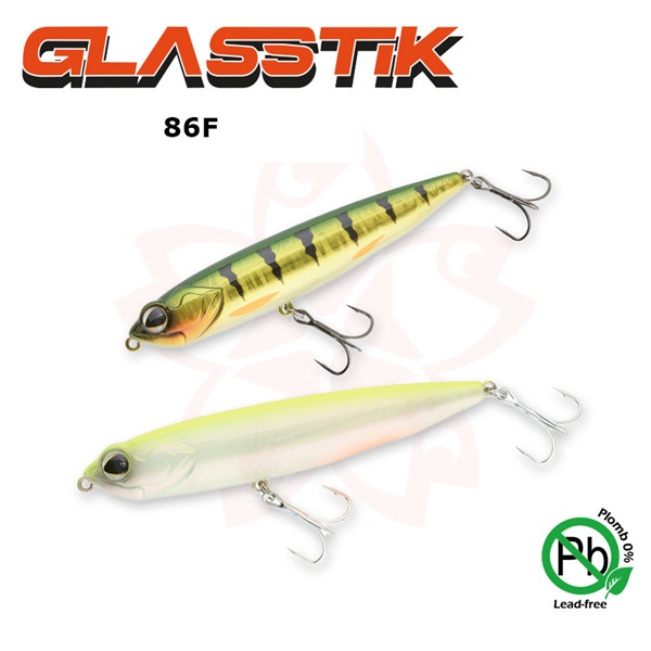 Glasstik 86mm-9,3g - Pearl Lemon2 P09