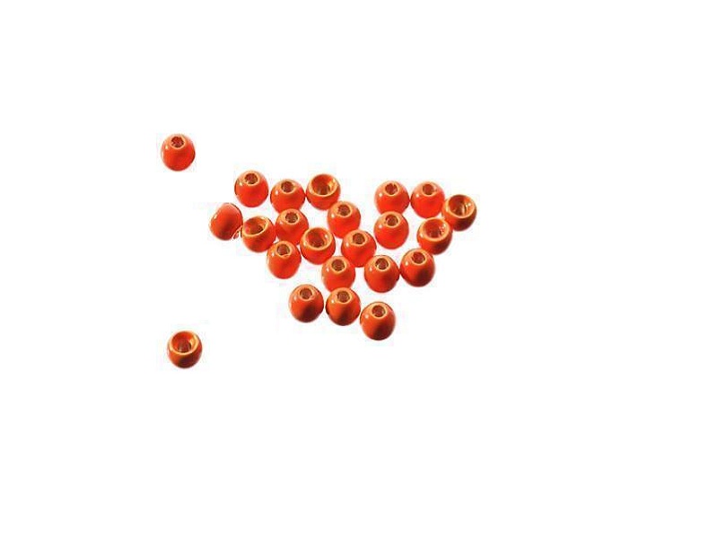Fluo Oranžové Tungstenové hlavičky 3,25mm 20ks