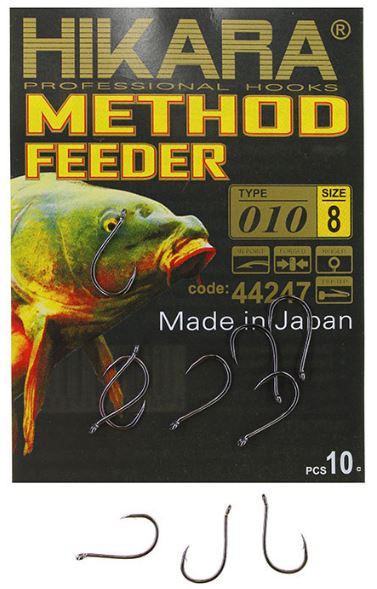 Háčik Hikara Method Feeder Carp 010 s očkom