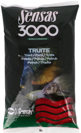 Krmivo 3000 Trout Red 800g - Pstruh červený