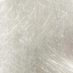 Nylon Blend Perlovo biela Angel Hair 20cm pás  Nylon Blend Perlovo biela Angel Hair 20cm pás