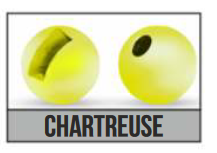 Hlavička Tungsten 6,4mm Chartreuse slotted 5 ks