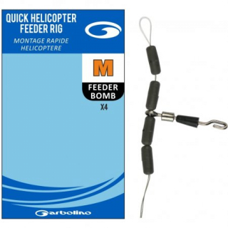 Montáž Quick helicopter feeder rig - 4ks