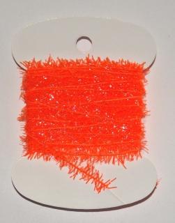 Fluo Oranžová Ice Chenille line 3m 7mm
