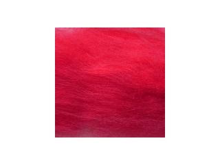 Červený Streamerovací vlas 15cm UV